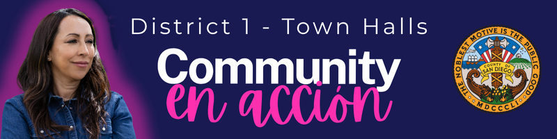 Join us for our first Town Hall: Community en acción. RSVP here.